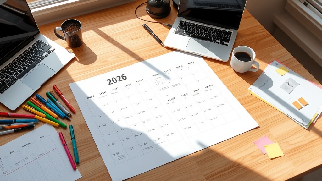 6 Top Printable 2026 Calendars for Easy Organization