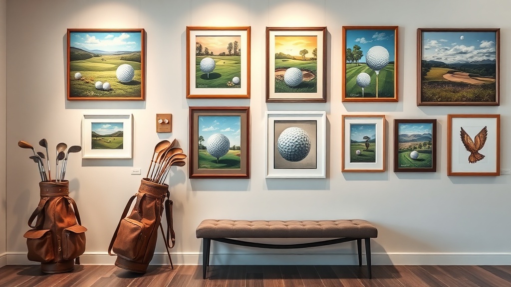 9 Top Golf Wall Art Designs for Collectors